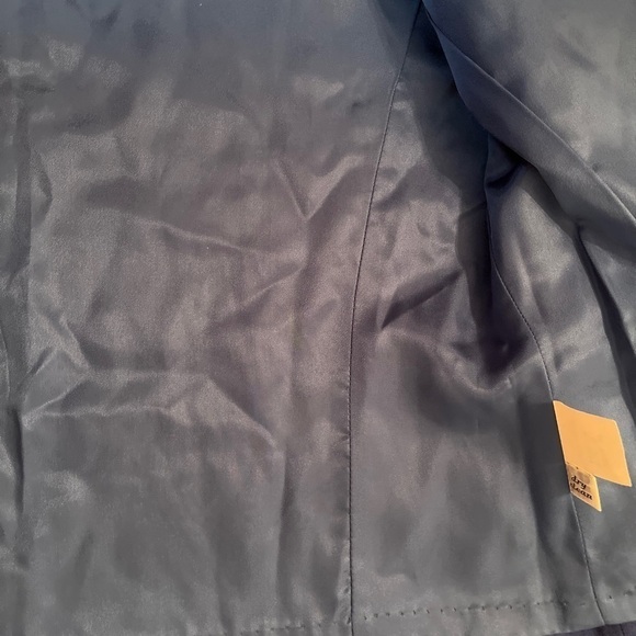 Vintage Pendleton 100% Virgin Wool Blazer Women Sz 10 Blue 3 Button Suit Jacket - Picture 10 of 13